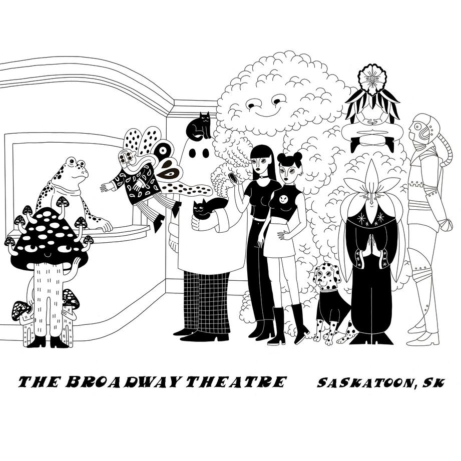 <i>shirt design, The Broadway Theatre, Saskatoon, 2020</i>