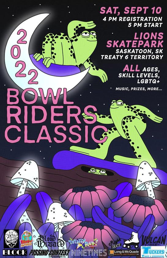 <i>poster, Bowl Riders Classic, 2022</i>